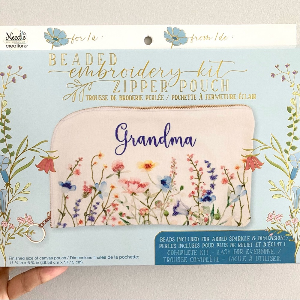 Craft Embroidery Gift for Grandma